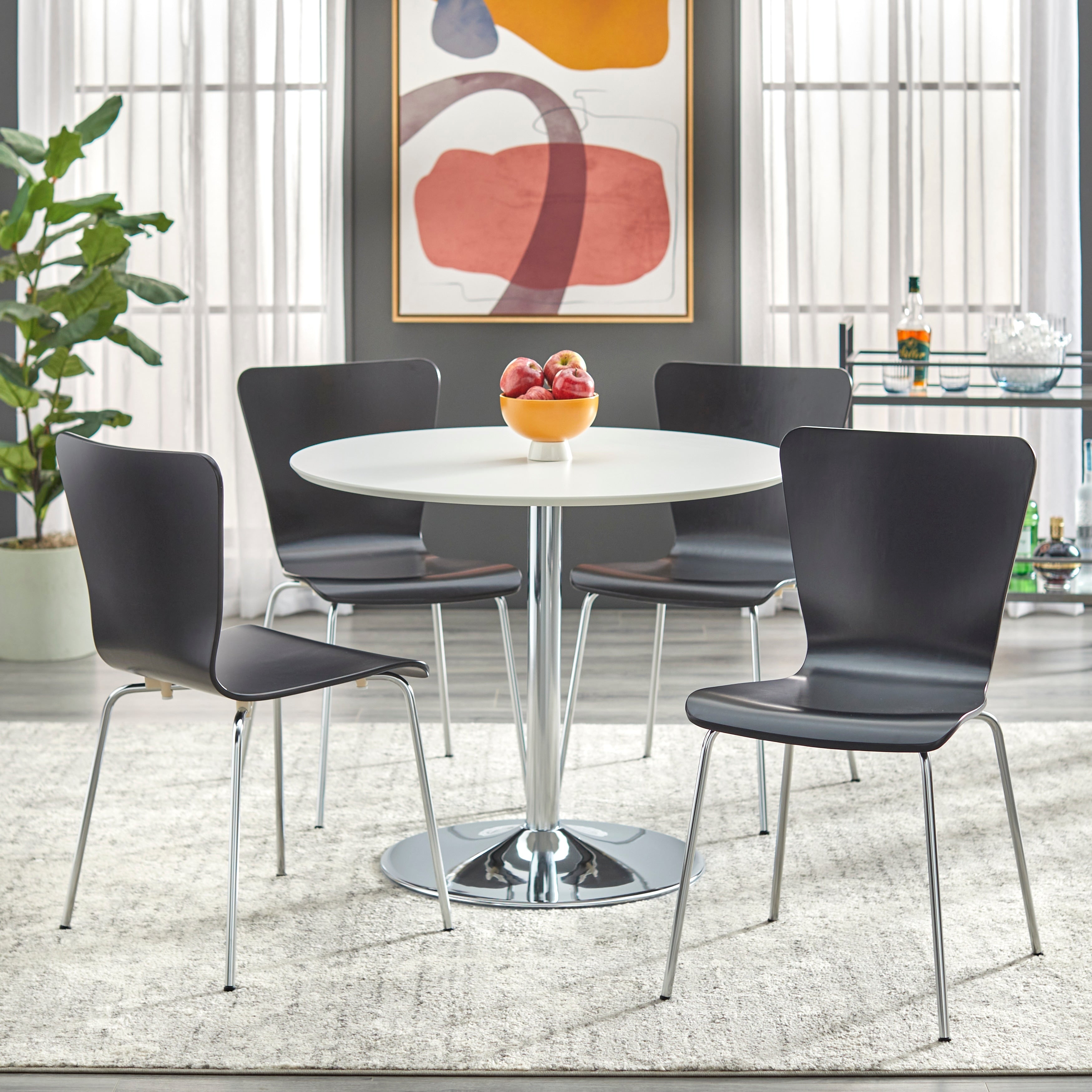 Simple Living Pisa Modern 5 Piece Dining Set