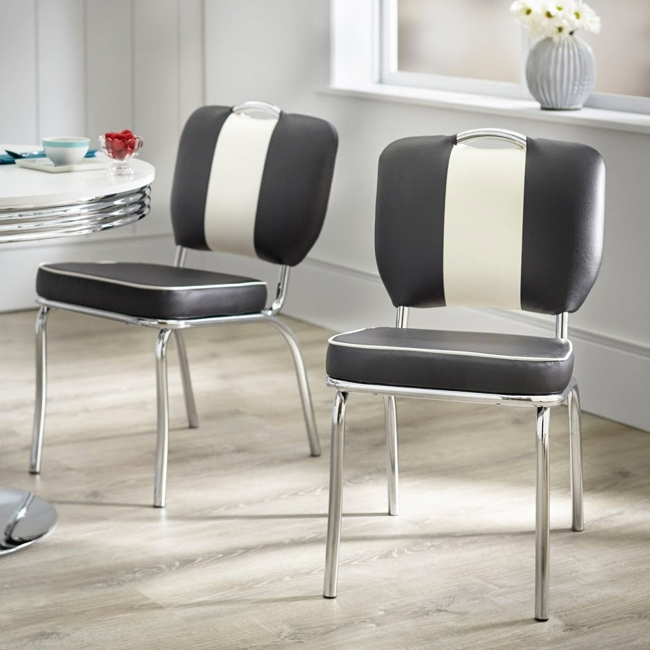 Simple Living Raleigh Retro Dining Chairs Set Of 2