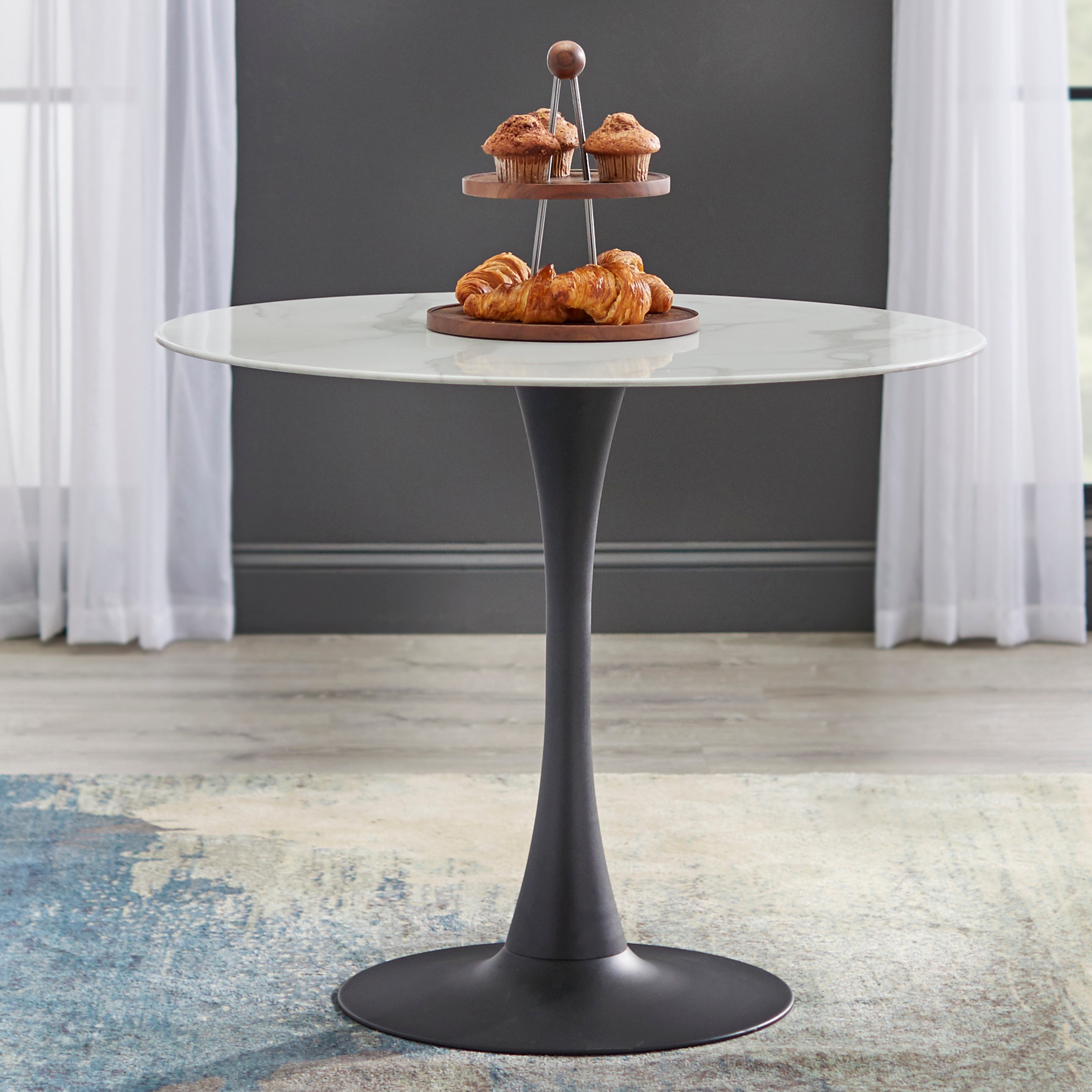 Simple Living Rho Pedestal Dining Table