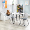 Simple Living Talori Kids Table Set With Bookshelf And Toybox