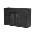 Simple Storage Cabinet Base Cabinet With Drawers Black Accent Cabinet Display Cabinet Hallway Cabinet
