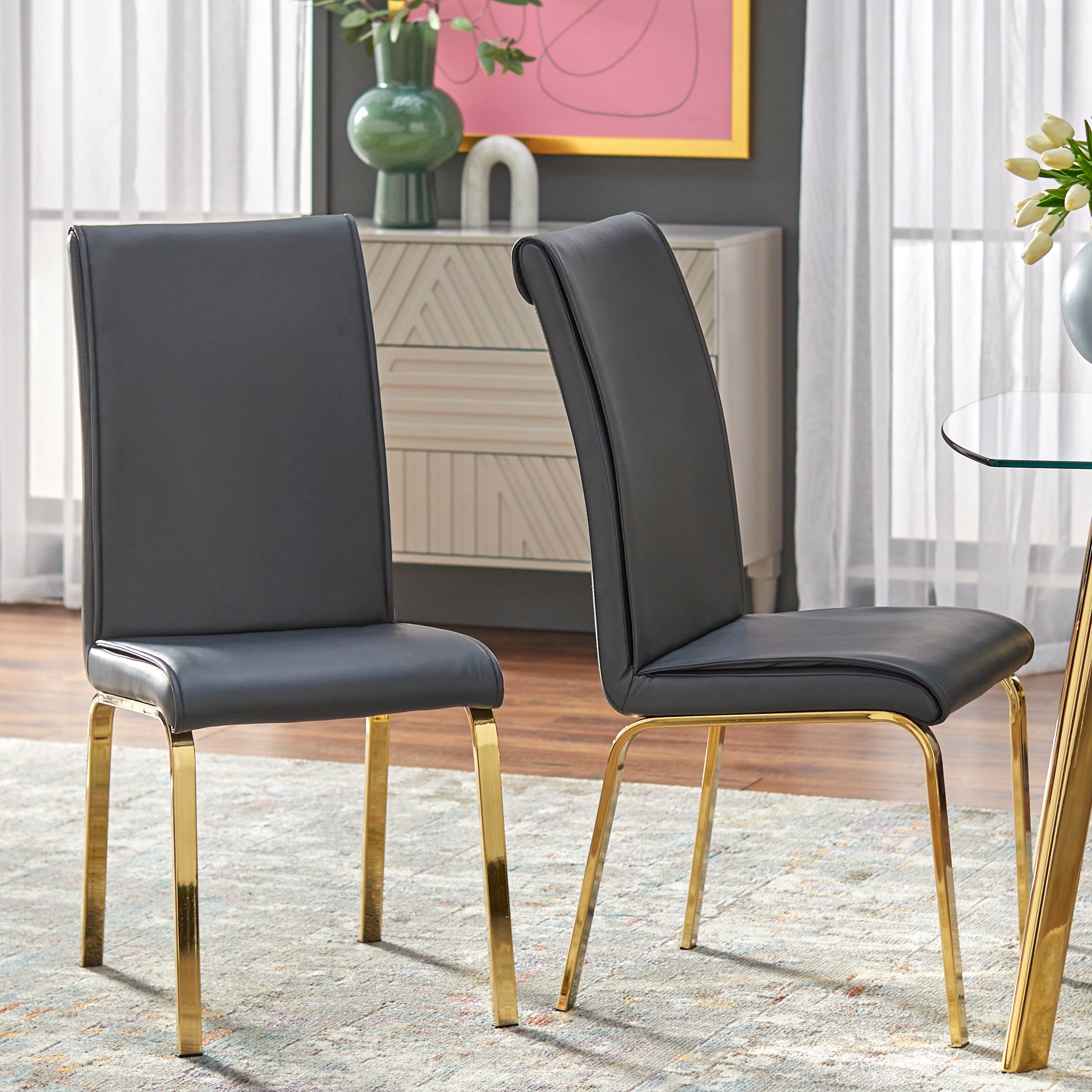 Simple Uptown Parsons Chairs Set Of Two