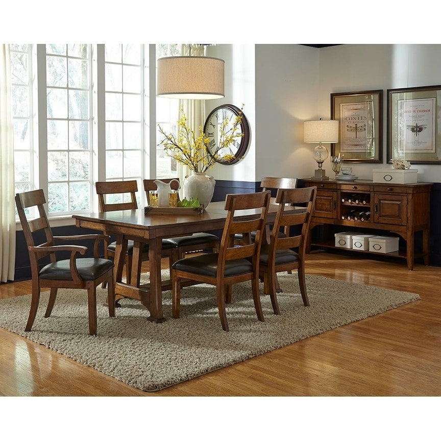 Simply Solid Kern Solid Wood 7 Piece Dining Collection