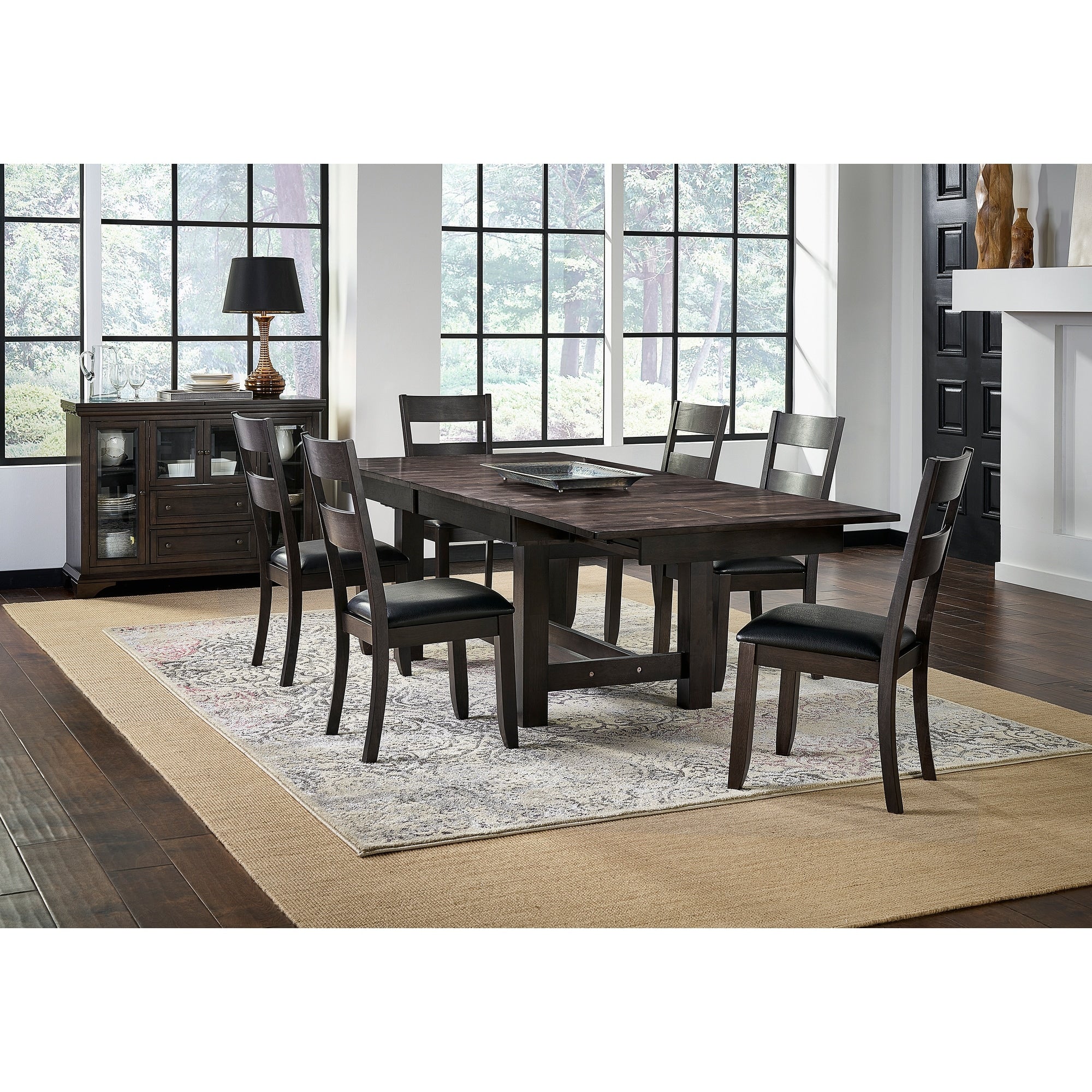 Simply Solid North Mills Solid Wood 8 Piece Dining Collection