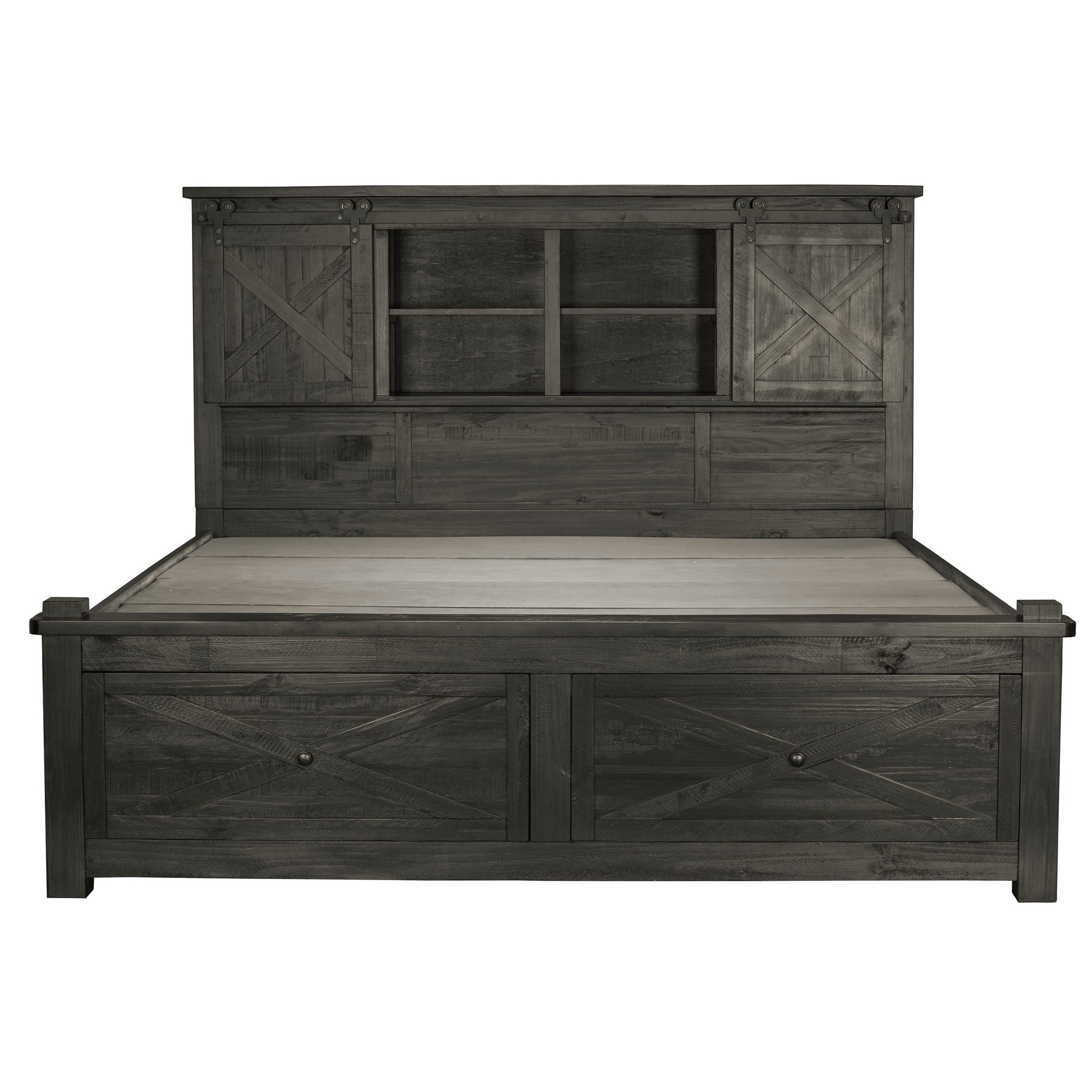 Simply Solid Sharla Solid Wood Storage Platform Bed