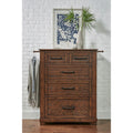 Simply Solid Shelba Solid Wood 5 Drawer Chest