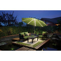 Simplyshade Lanai Pro 11 Octagon Auto Tilt Umbrella With Starlights