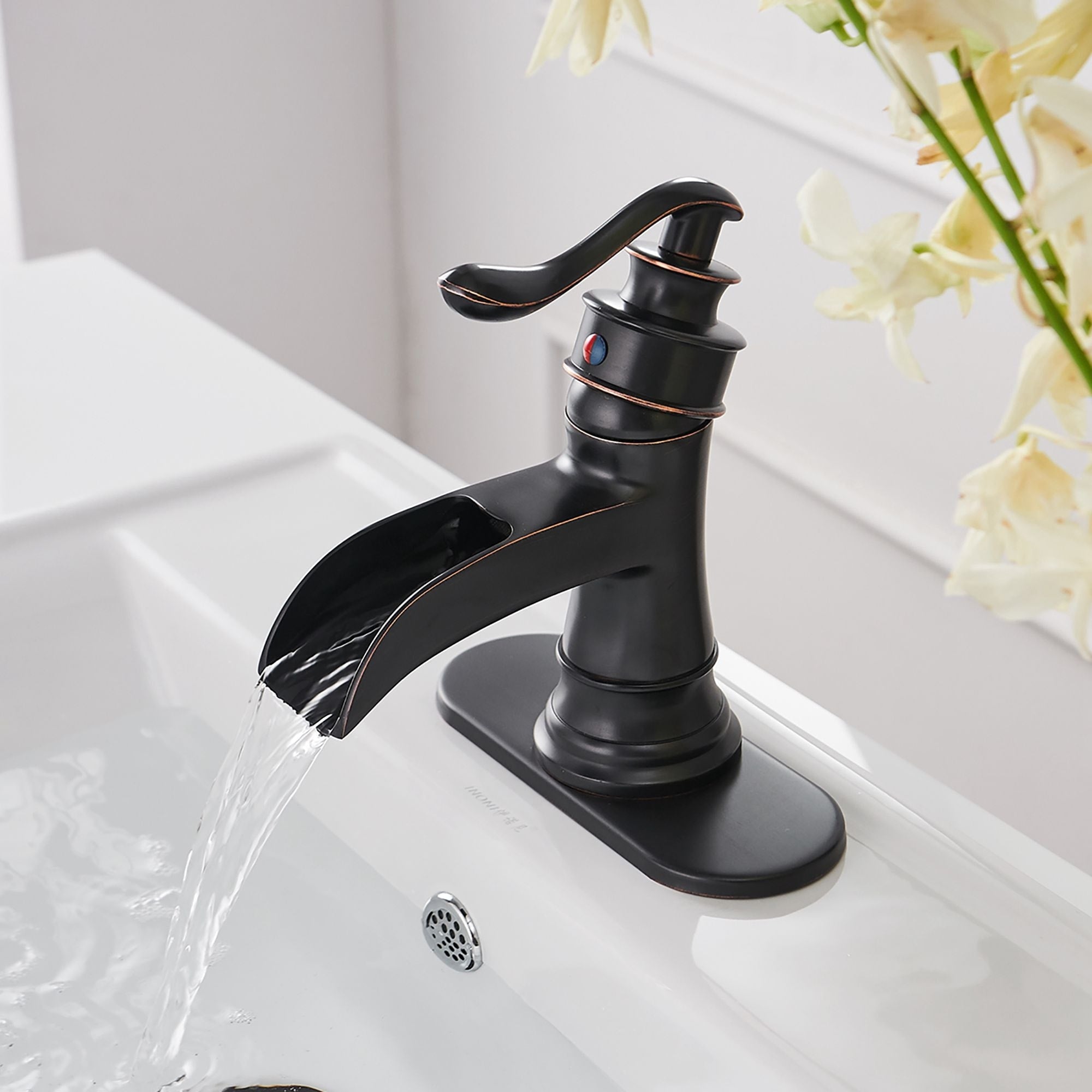 Single Handle Bathroom Vessel Sink Faucet Oil Rubbed Bronze