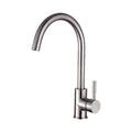 Single Handle Kitchen Faucet In Brushed Nickel Finish