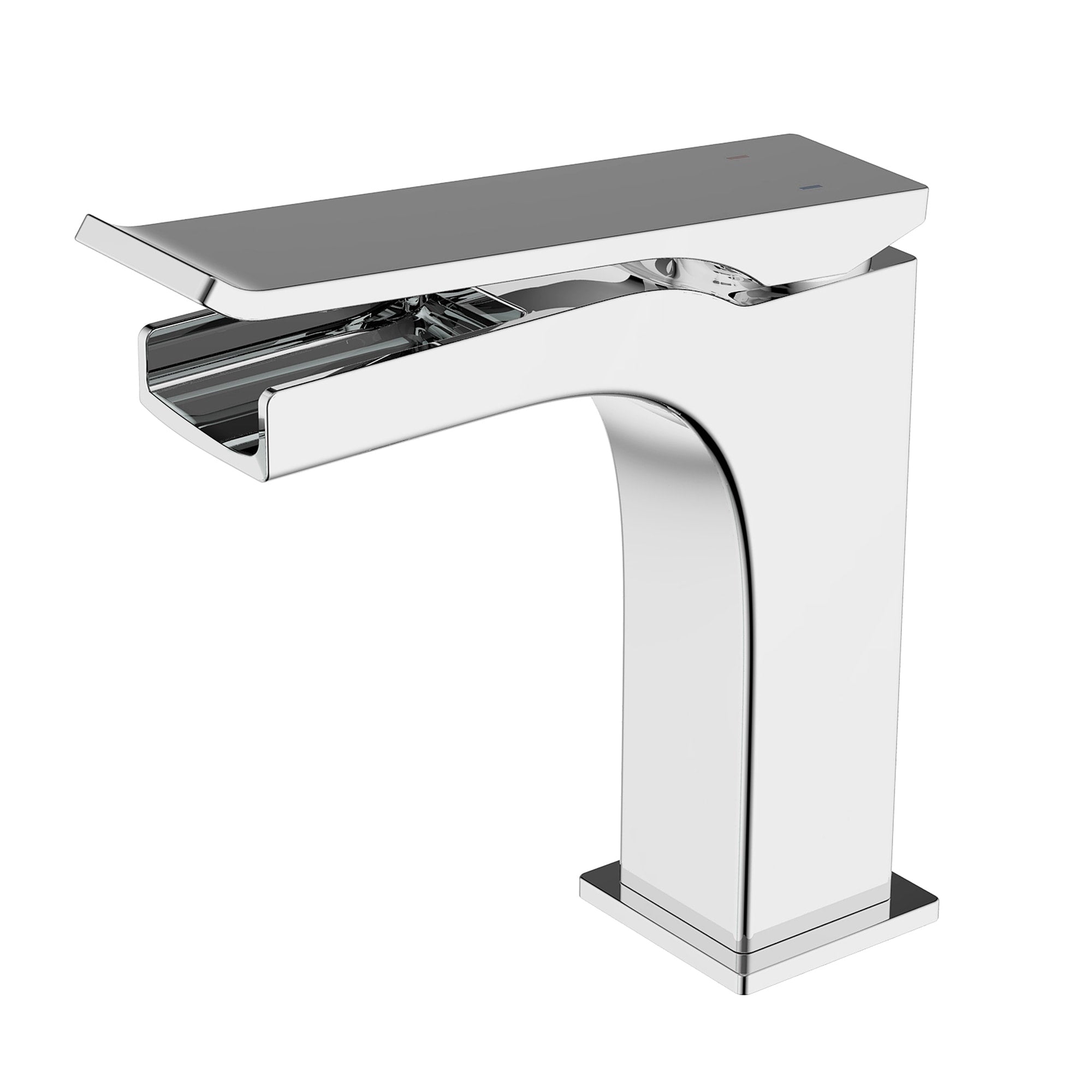 Single Handle Lavatory Faucet In Polished Chrome Finish