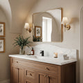 Single Handle Single Hole Waterfall Bathroom Faucet With Pop Up Drain