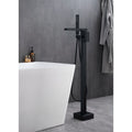 Single Handle Floor Mounted Clawfoot Tub Faucet