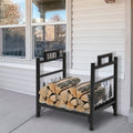 Single Layer Firewood Holder With Animal Pattern