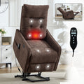 Single Motor Power Lift Recliner With Usb Port And 155 Degree Recline