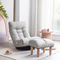 Single Sofa Reclining Chair Japanese Chair Lazy Sofa Tatami Balcony Reclining Chair Leisure Sofa Adjustable Chair