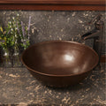 Sinkology Hubble Handmade 14 Aged Copper Vessel Sink