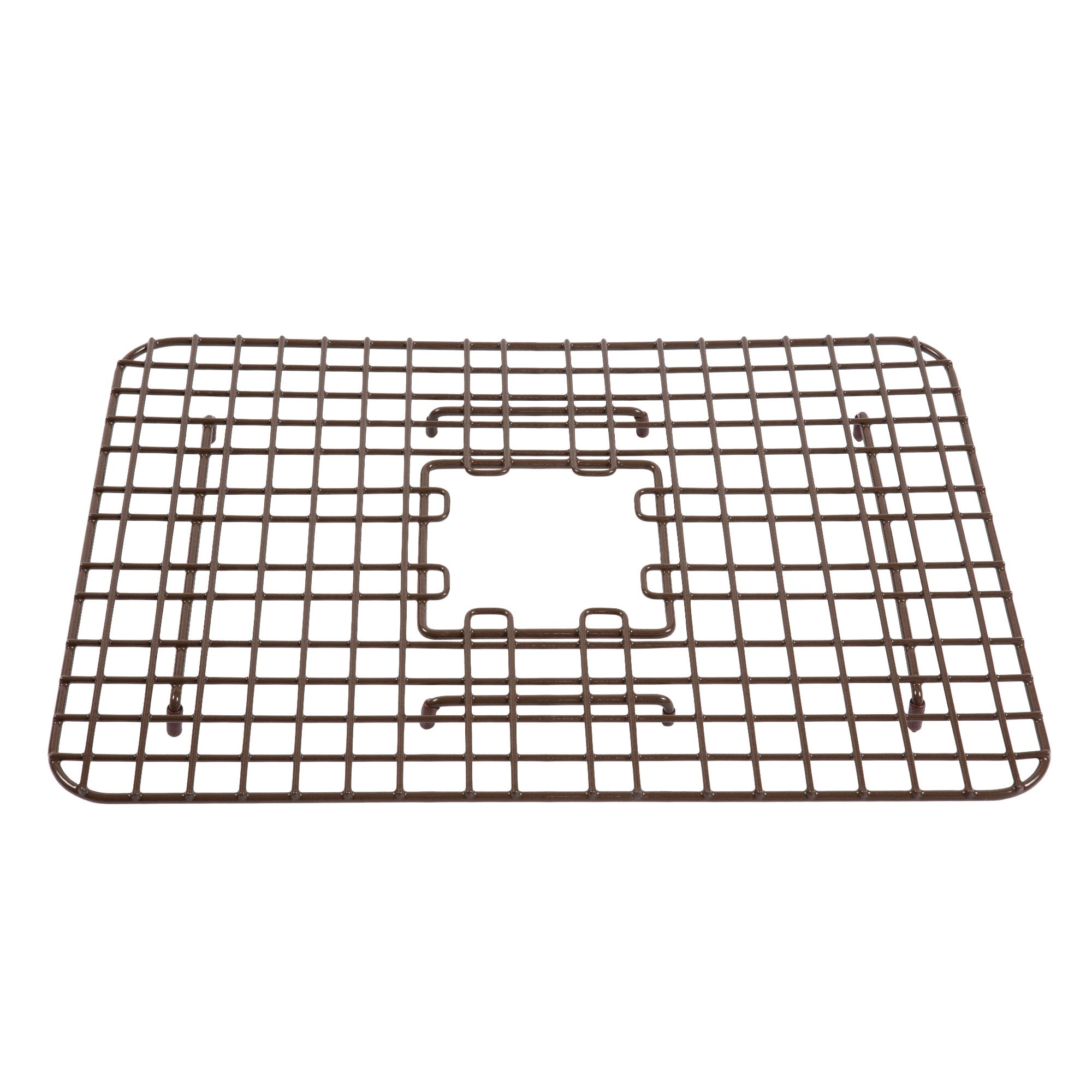 Sinksense Spencer 15 In. X 13.05 In. Bottom Grid For Kitchen Sinks In Antique Brown