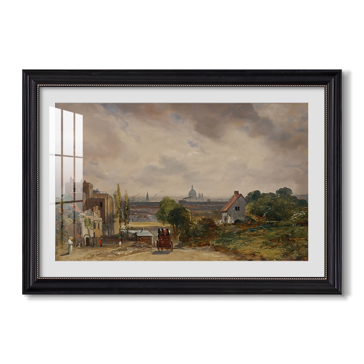 Sir Richard Steeles Cottage C 1832 John Constable Custom Framed Print