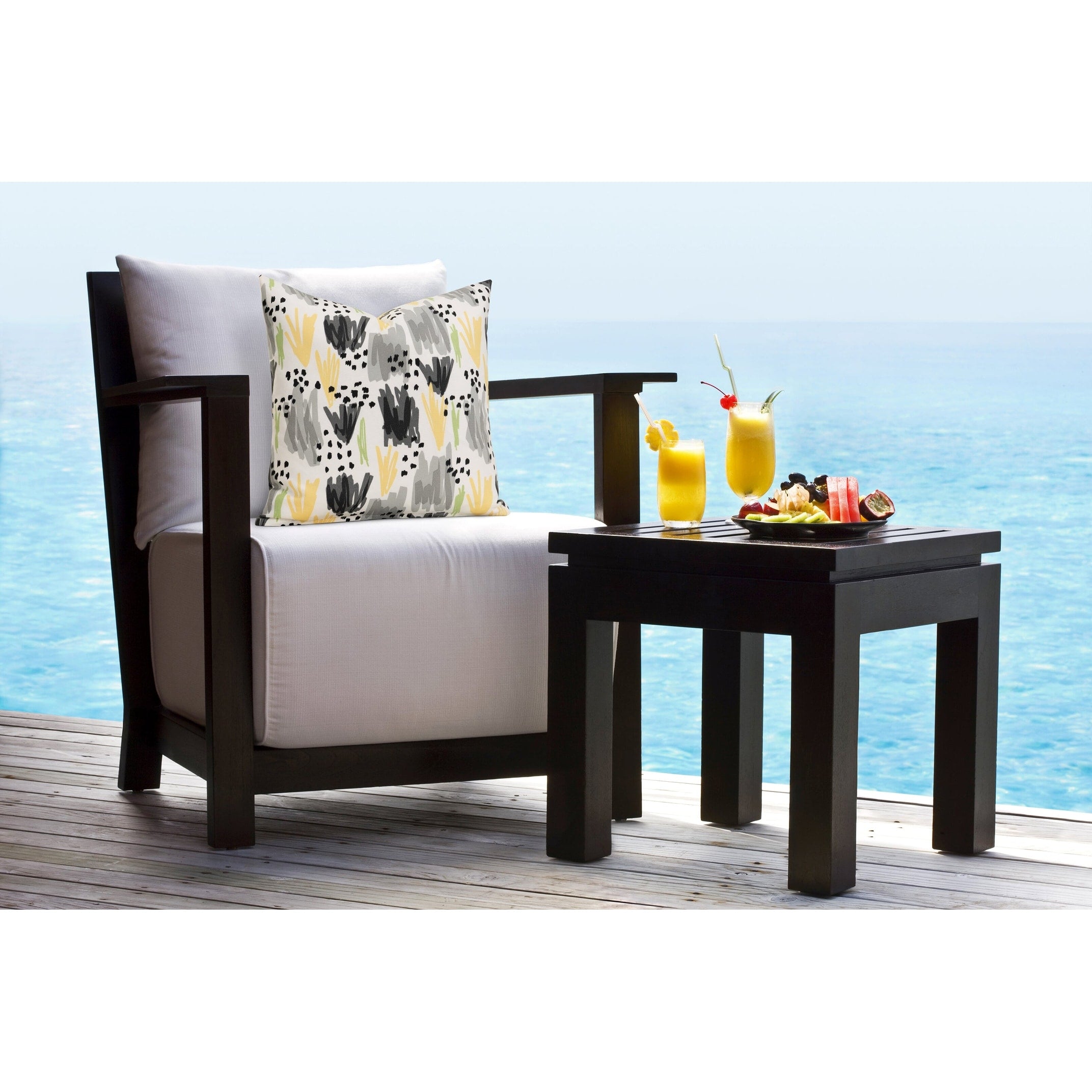 Siscovers Flicker Solarium Indoor Outdoor Throw Pillow