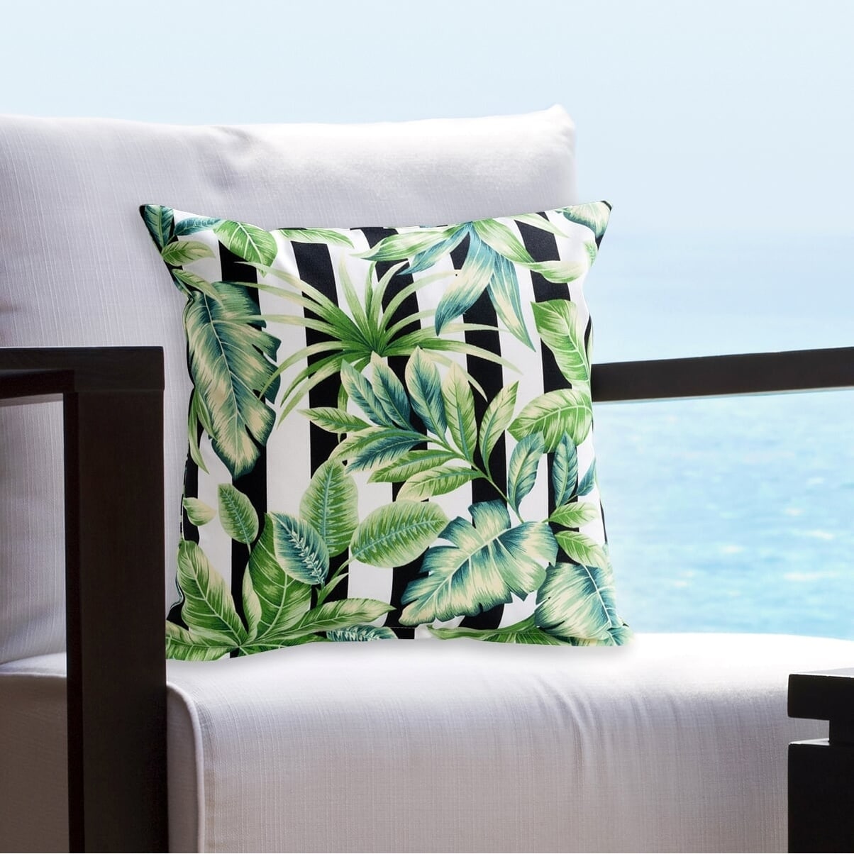 Siscovers Garden Path Indoor Outdoor Throw Pillow
