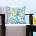 Siscovers Guppy Indoor Outdoor Tropical Throw Pillow