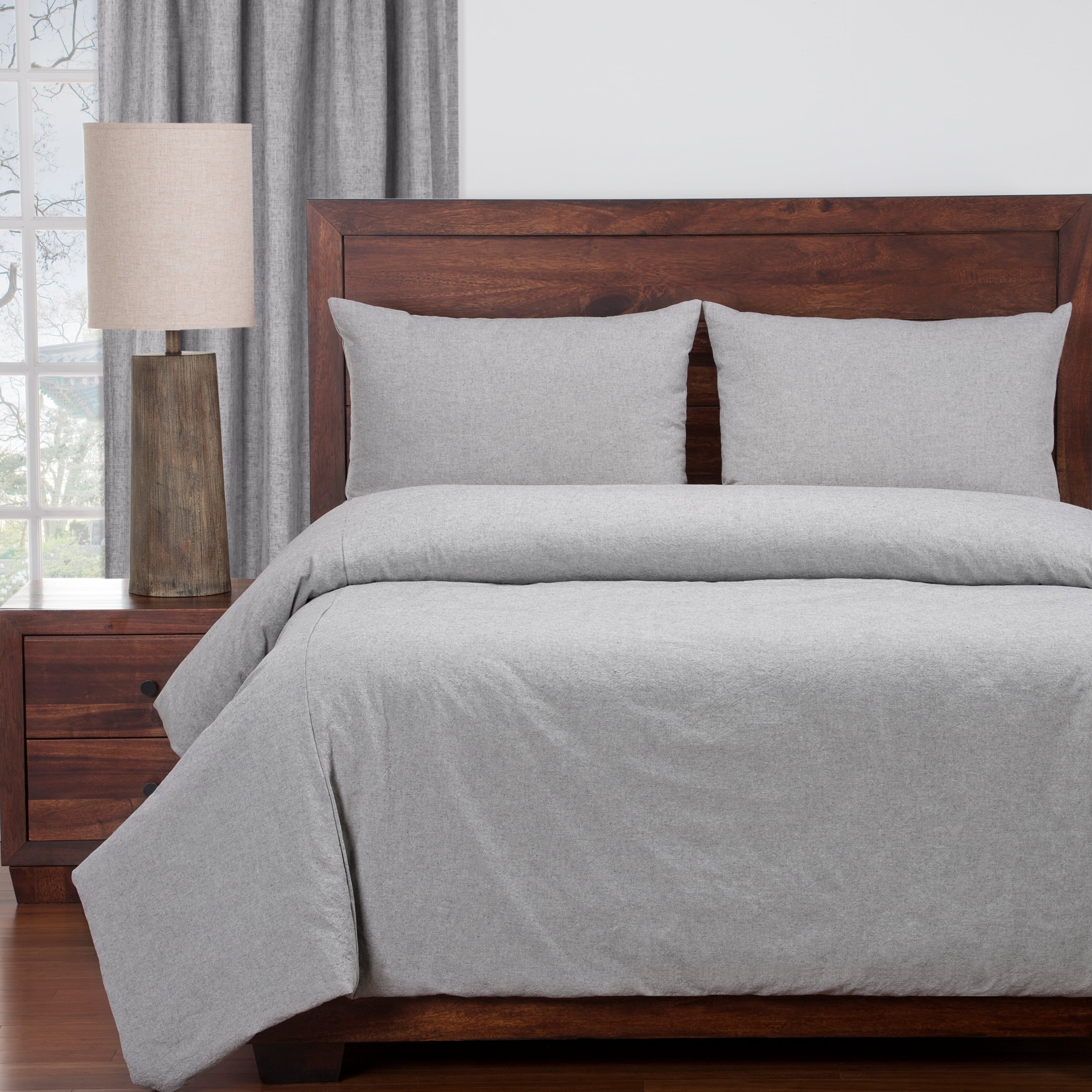 Siscovers Harvest Pewter Cotton Duvet And Shams Set