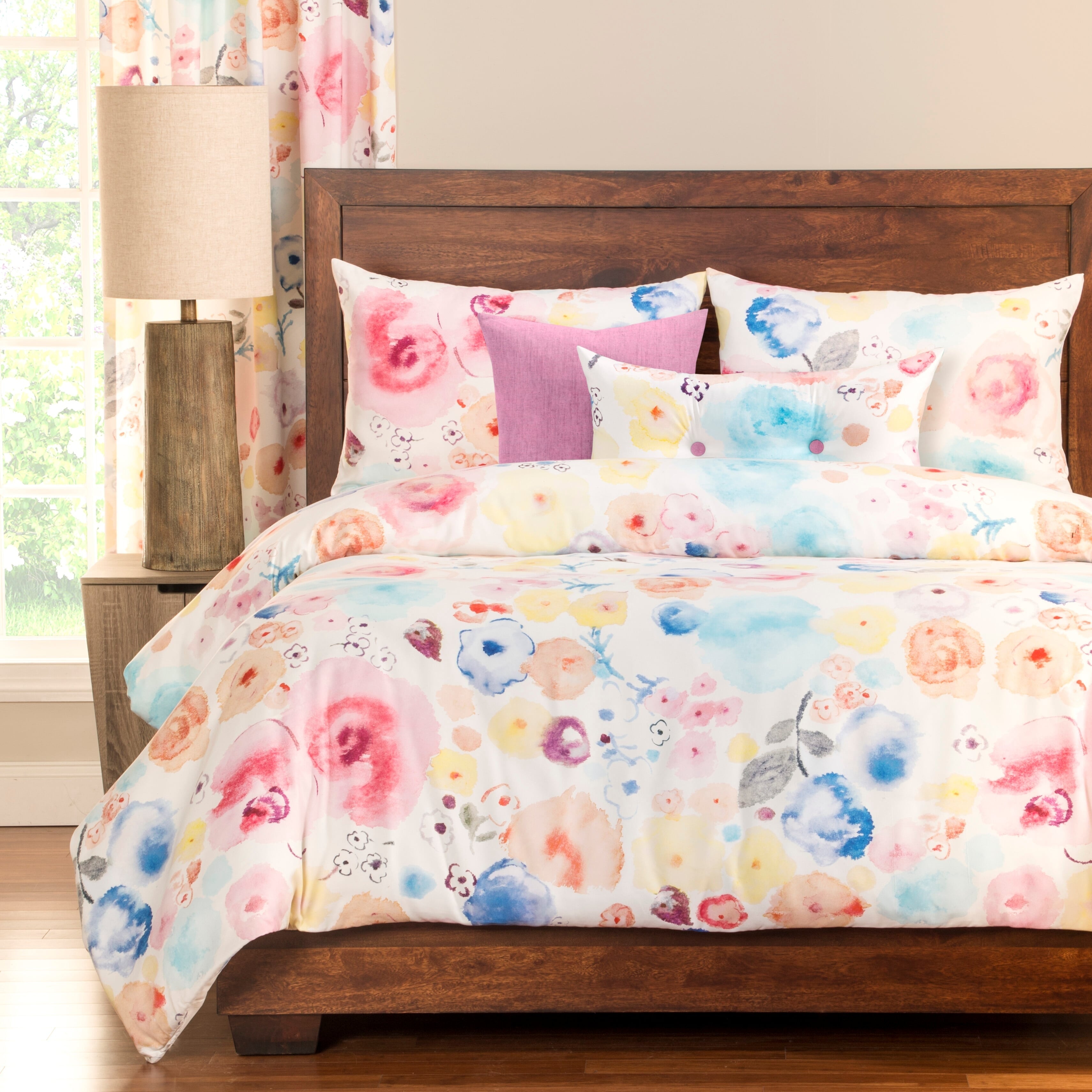 Siscovers Polka Dot Poppies 6 Piece Duvet Set