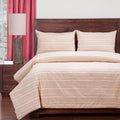 Siscovers Sunwashed Striped Farmhouse Duvet And Shams Set