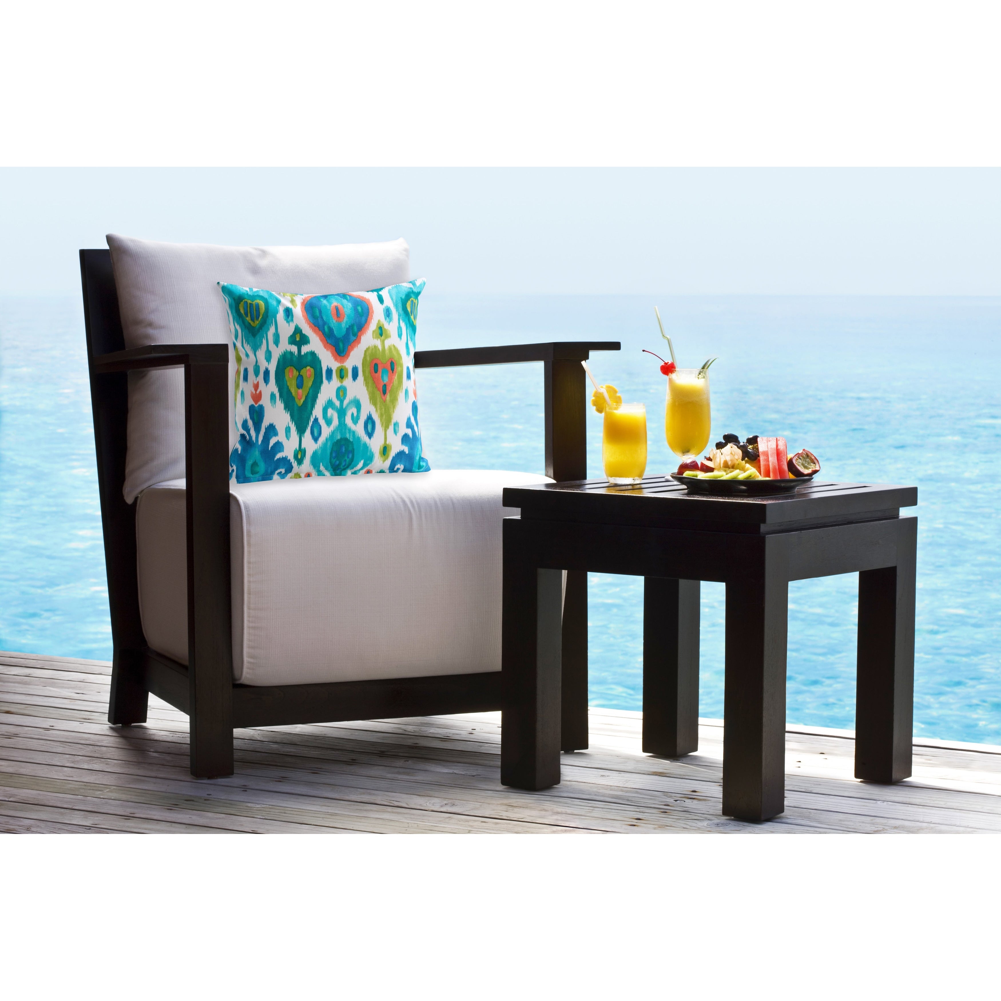 Siscovers Tortola Indoor Outdoor Throw Pillow
