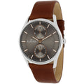 Skagen Mens Skw6086 Holst Stainless Steel Dark Brown Watch