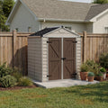Palram Skylight Tan Shed 6 X 5