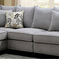 Skyler Ii Traditional Armless Chair Gray Finish