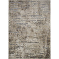 Slate Cream Contemporary Area Rug