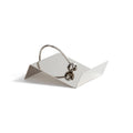 Sleek Polished Nickel Cocktail Napkin Holder