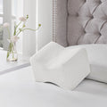 Sleep Philosophy Memory Foam White Knee Pillow