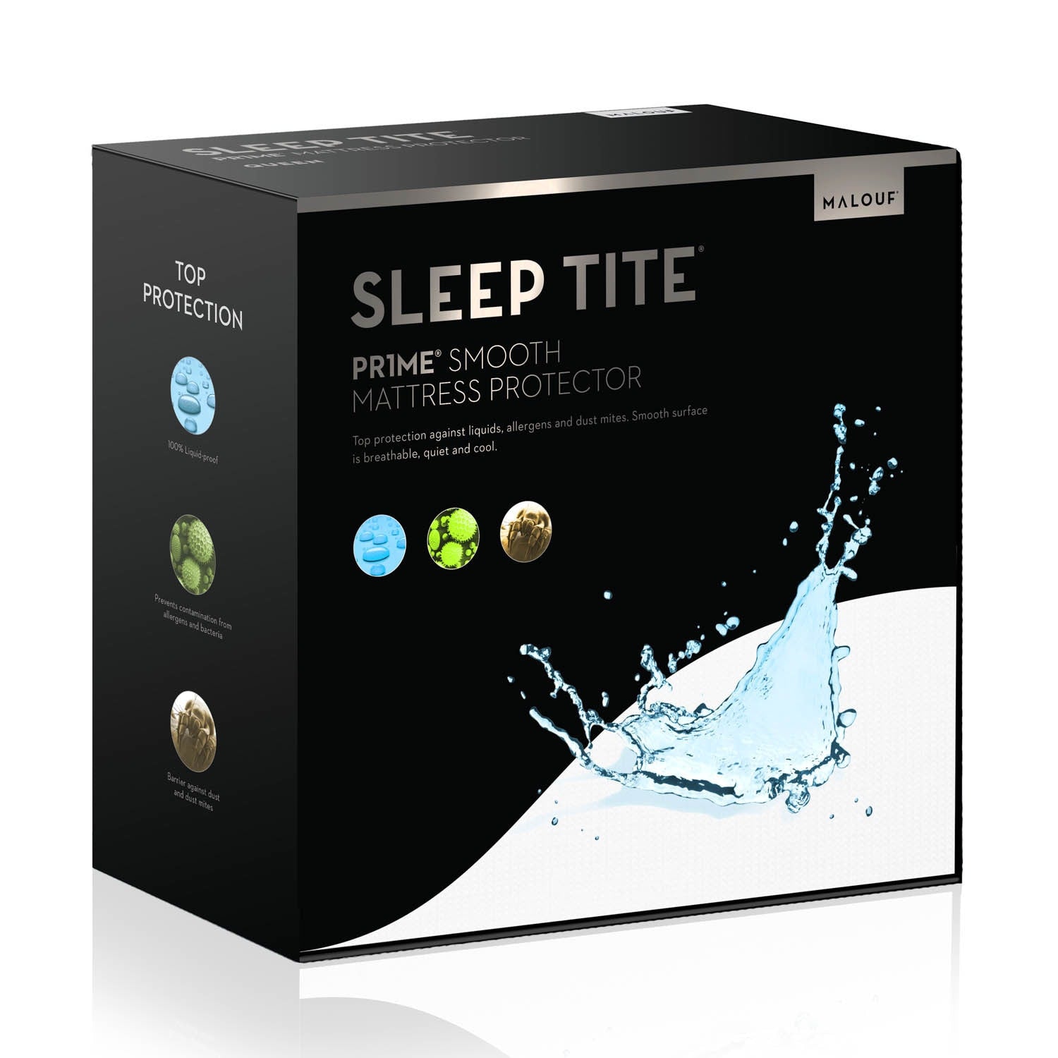 Sleep Tite Pr1Me Smooth Lightweight Mattress Protector