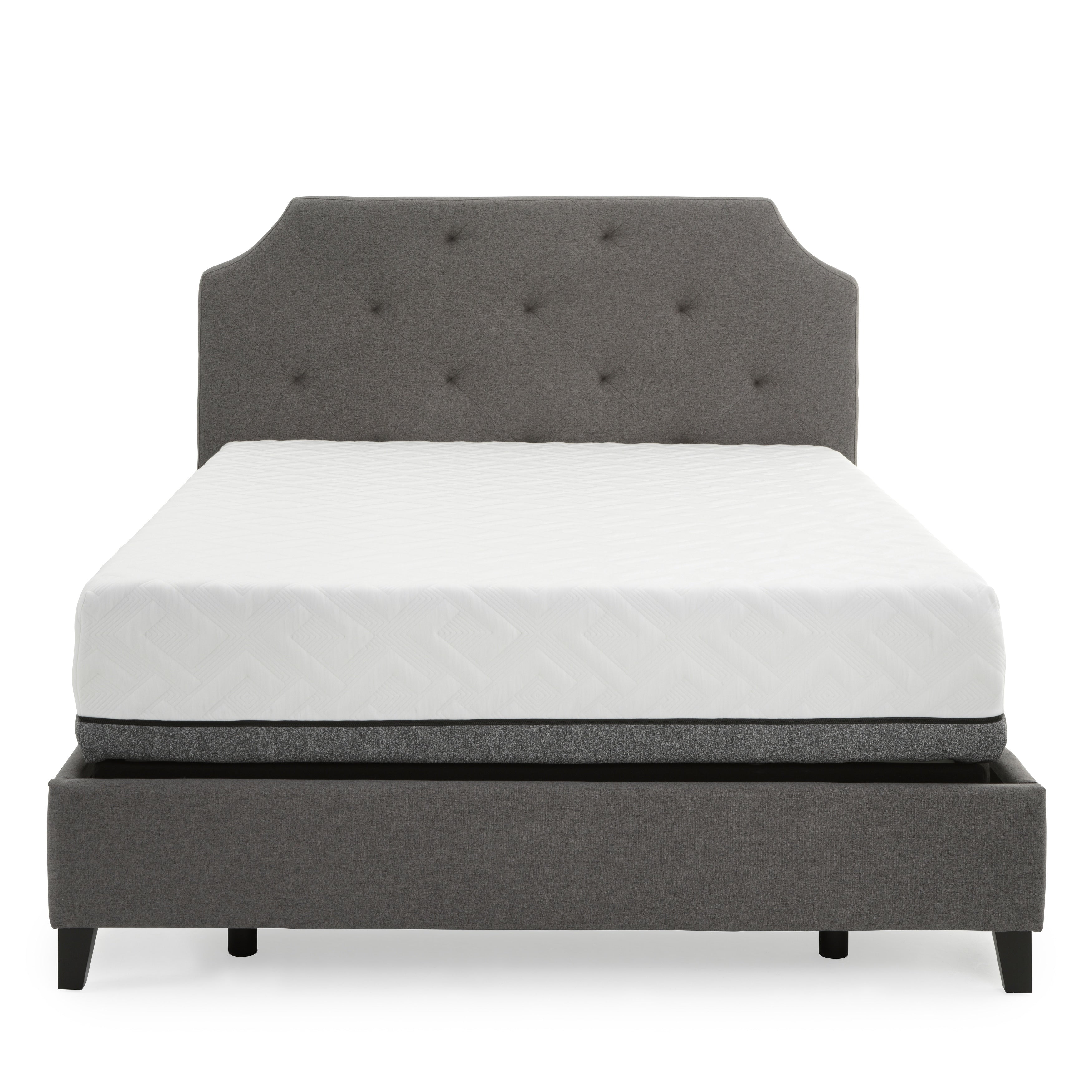 Sleep Zone Pacifica 12 Inch Queen Size Memory Foam Mattress