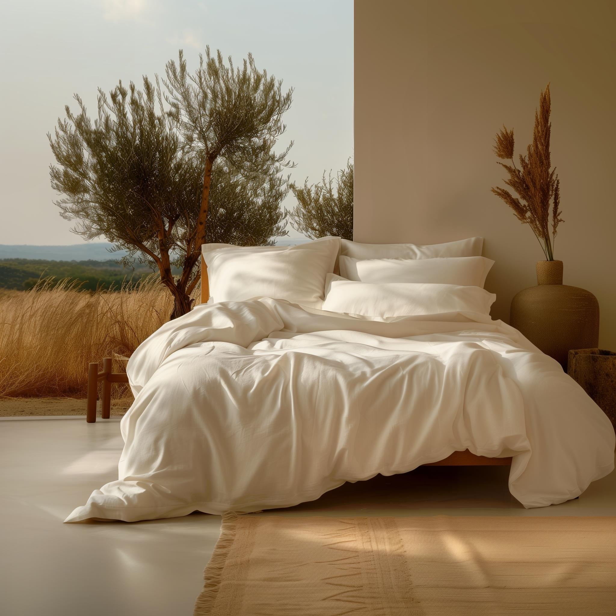 Sleep Beyond Organic Cotton Ivory Sheet Set