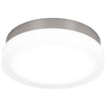 Slice Aluminum And Glass Led Flush Mount