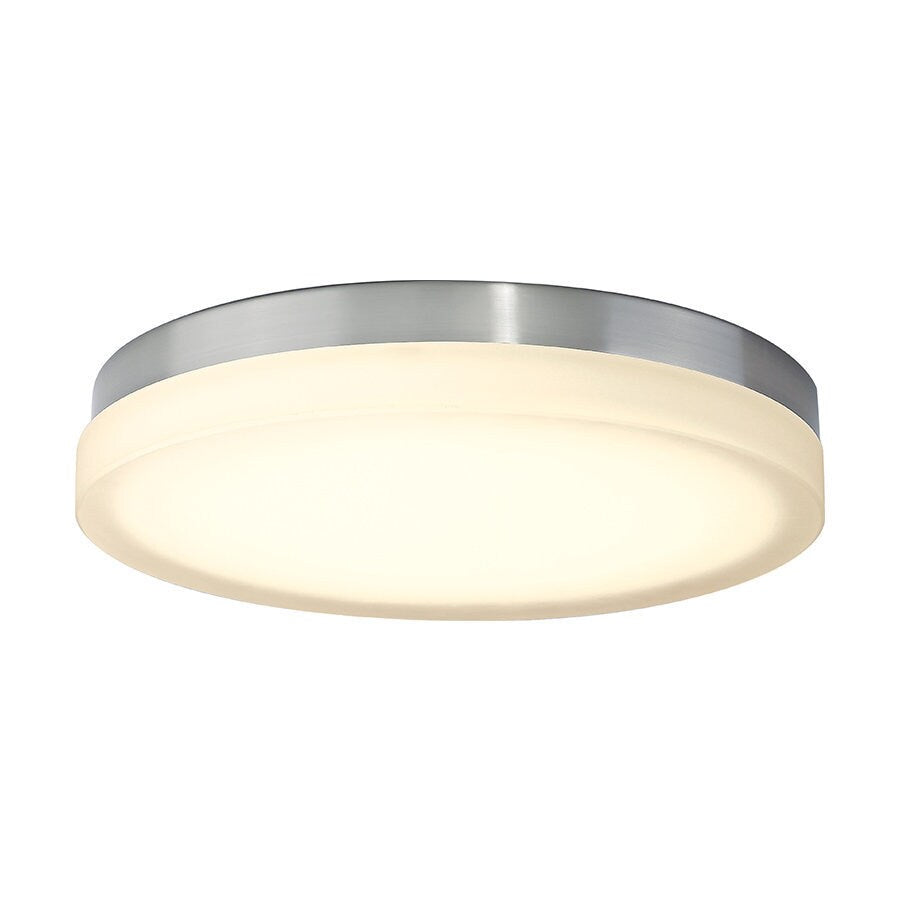 Slice Brushed Nickel Led Flush Mount Light