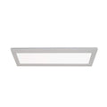 Afx Sloane 1 Light Ada Satin Nickel Led Linear Flush Mount White Acrylic Shade