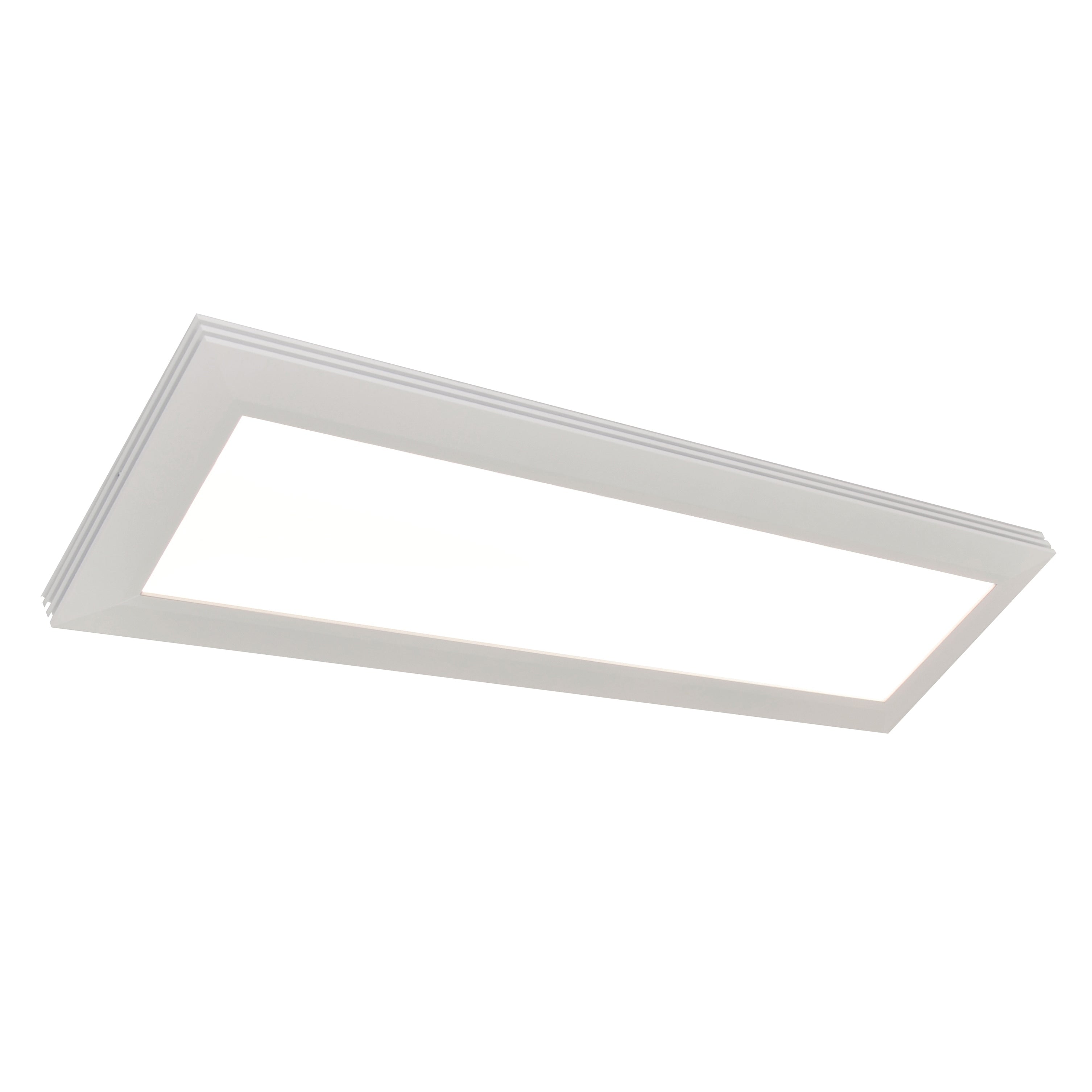 Afx Sloane 1 Light Ada White Led Flush Mount White Acrylic Shade