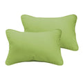 Sloane Apple Green 12 X 24 Inch Indoor Outdoor Pillow Set