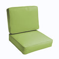 Sloane Apple Green 23.5 Inch Indoor Outdoor Corded Chair Cushion Set