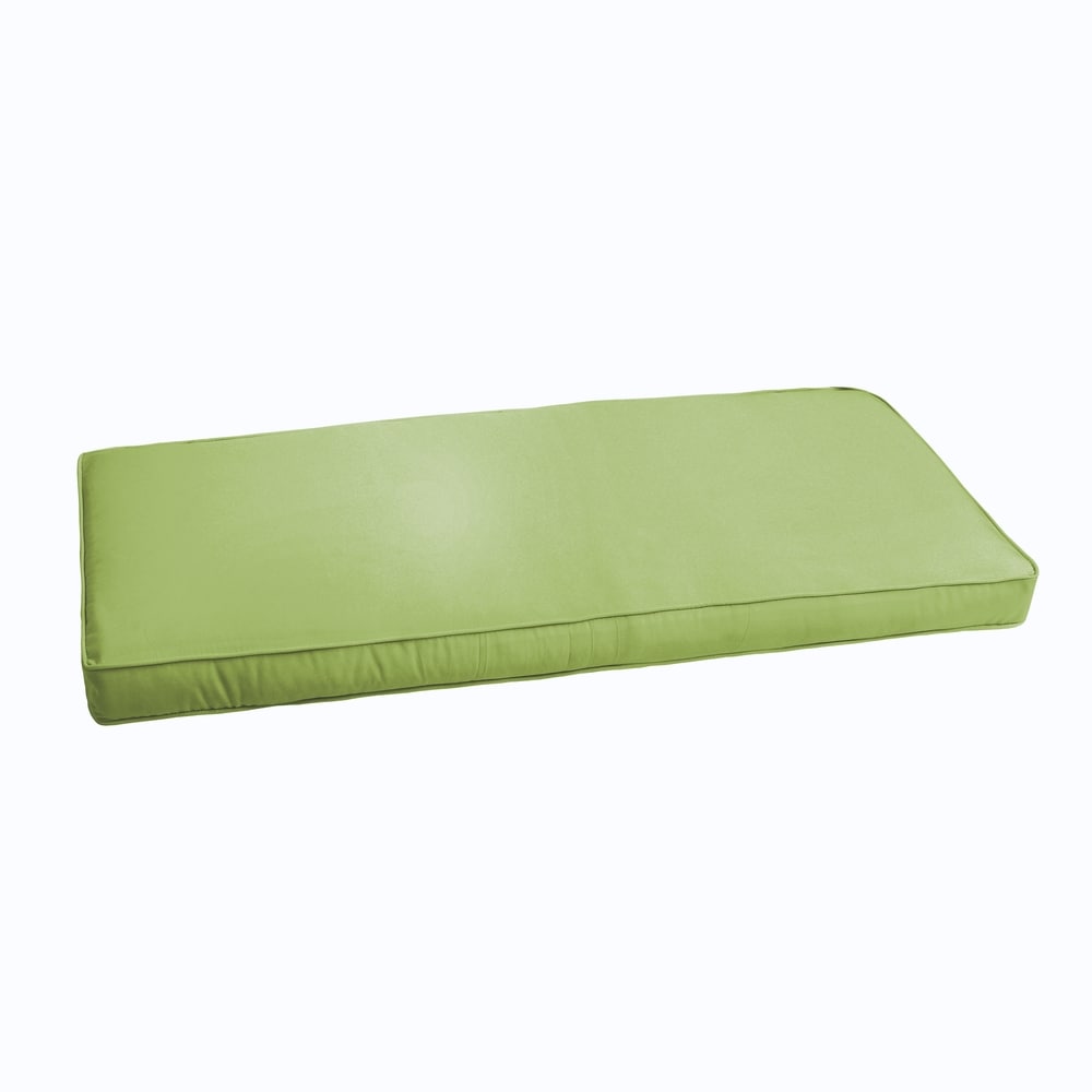 Sloane Apple Green 60 Inch Indoor Outdoor Corded Bench Cushion