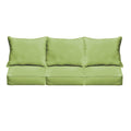 Sloane Apple Green Indoor Outdoor Corded Sofa Cushion Set