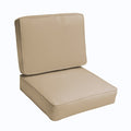 Sloane Beige 23.5 Inch Indoor Outdoor Corded Chair Cushion Set
