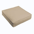 Sloane Beige Corded Indoor Outdoor Square Cushion