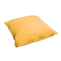 Sloane Butter Yellow 26 Inch Indoor Outdoor Corded Floor Pillow