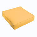 Sloane Butter Yellow Corded Indoor Outdoor Square Cushion